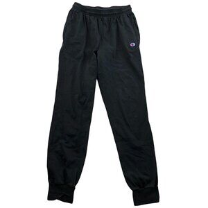 Champion Men's Sweatpants Medium Black Jogger Casual Pull On Athleisure